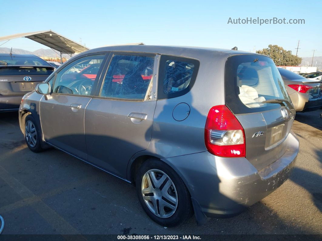 2008 Honda Fit   Silver vin: JHMGD38478S020224