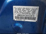 2008 Honda Fit Blue vin: JHMGD38478S033670