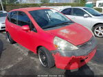 2008 Honda Fit   Red vin: JHMGD38478S034673