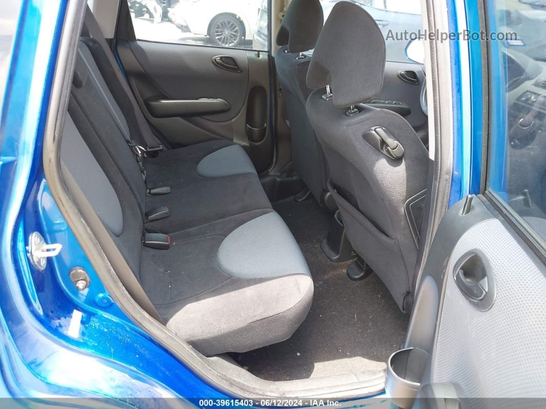 2008 Honda Fit   Blue vin: JHMGD38478S046113