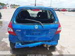 2008 Honda Fit   Blue vin: JHMGD38478S046113