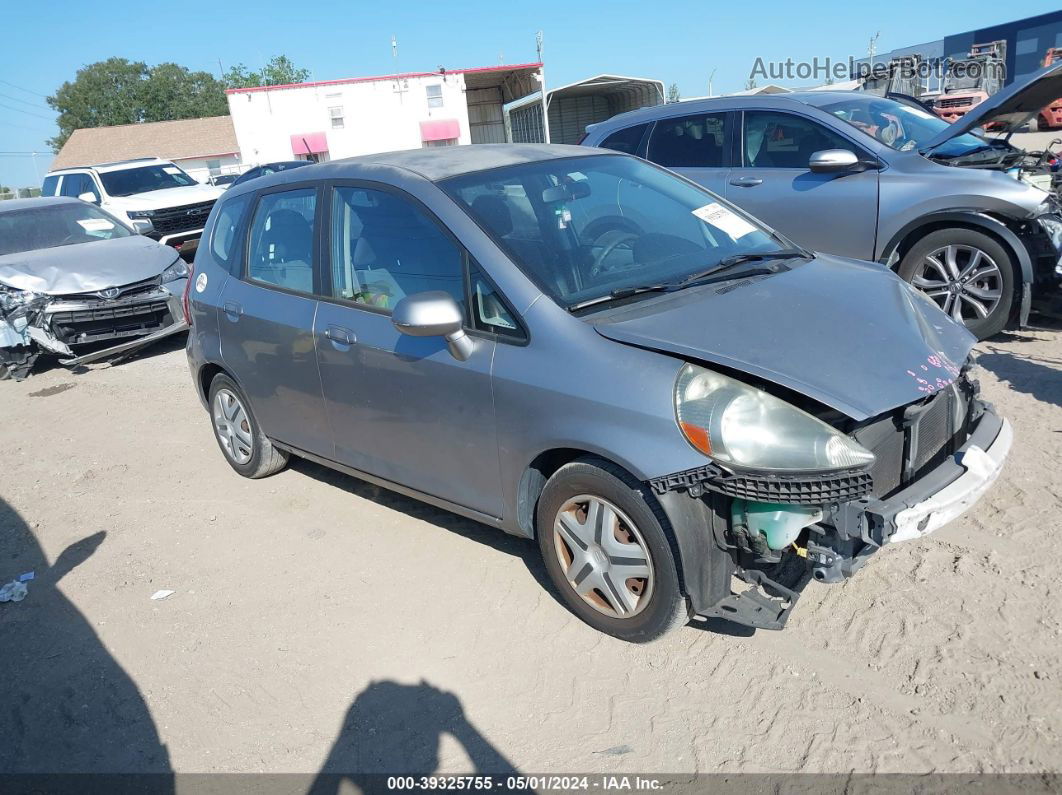 2008 Honda Fit   Silver vin: JHMGD38488S029918