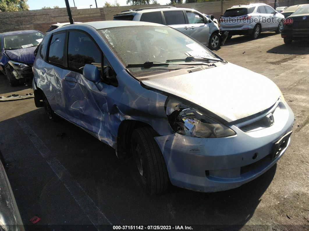 2008 Honda Fit   Blue vin: JHMGD38488S041308