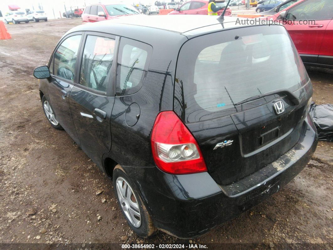 2008 Honda Fit   Black vin: JHMGD38488S071814