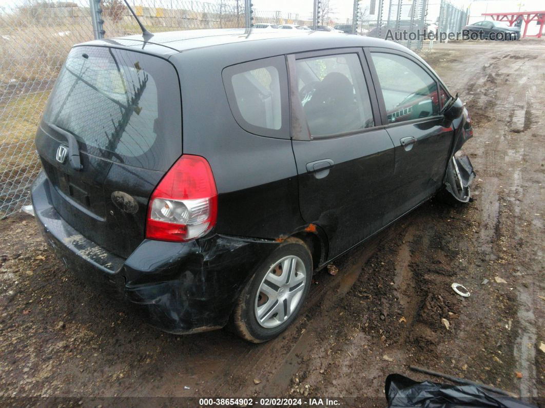 2008 Honda Fit   Black vin: JHMGD38488S071814