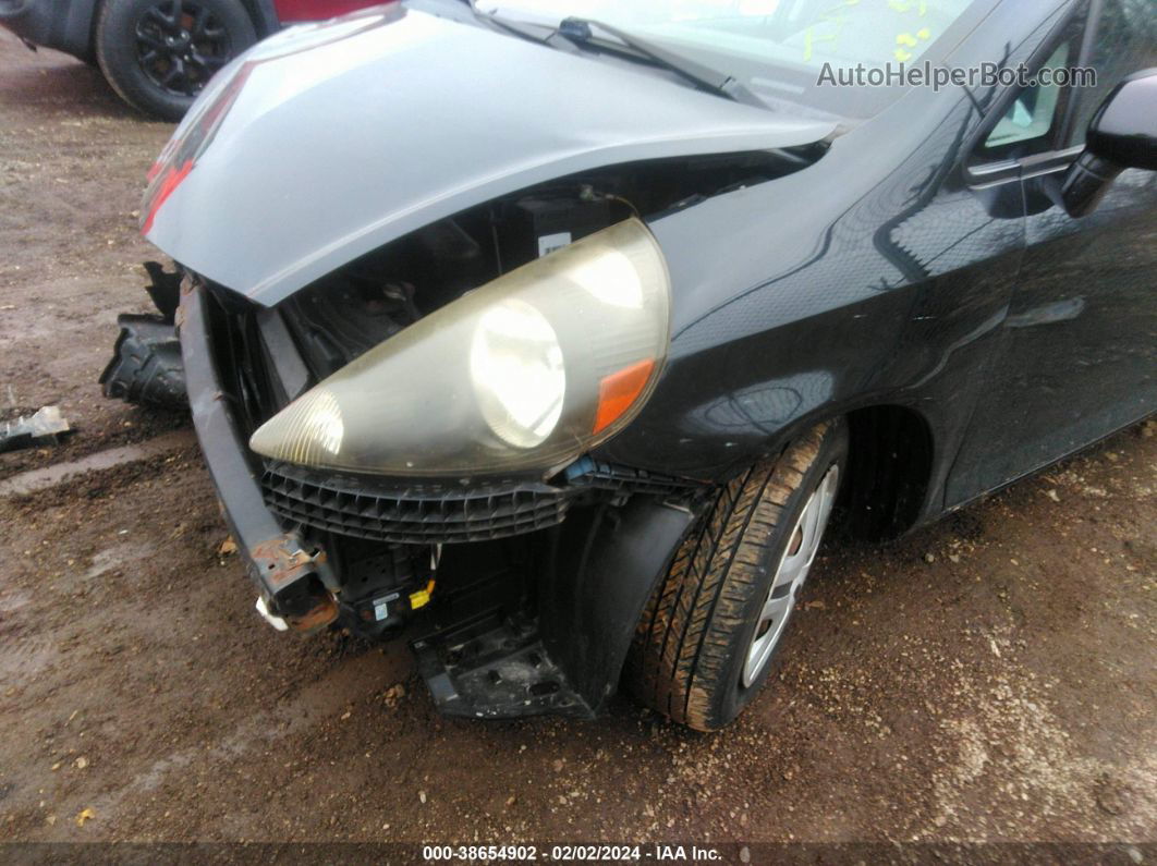 2008 Honda Fit   Black vin: JHMGD38488S071814