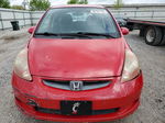 2008 Honda Fit  Красный vin: JHMGD38498S020645