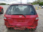 2008 Honda Fit  Red vin: JHMGD38498S020645