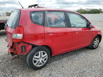 2008 Honda Fit  Red vin: JHMGD38498S020645