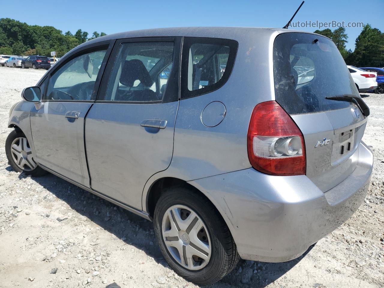 2008 Honda Fit  Silver vin: JHMGD38498S030656