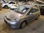 2008 Honda Fit  Silver vin: JHMGD38498S061115