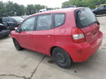 2008 Honda Fit  Red vin: JHMGD38498S070624