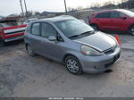 2008 Honda Fit Gray vin: JHMGD384X8S028026