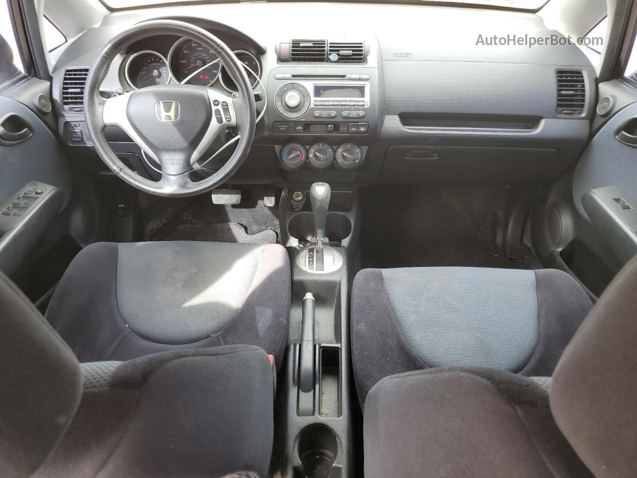 2008 Honda Fit Sport Черный vin: JHMGD38608S008322