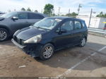 2008 Honda Fit Sport Black vin: JHMGD38608S016422