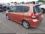 2008 Honda Fit Sport Оранжевый vin: JHMGD38608S062106