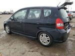 2008 Honda Fit Sport Black vin: JHMGD38618S021466