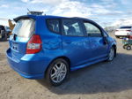 2008 Honda Fit Sport Blue vin: JHMGD38618S070991