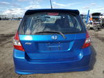 2008 Honda Fit Sport Blue vin: JHMGD38618S070991