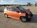 2008 Honda Fit Sport Orange vin: JHMGD38628S004496