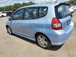 2008 Honda Fit Sport Blue vin: JHMGD38628S057375