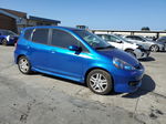 2008 Honda Fit Sport Blue vin: JHMGD38628S071079