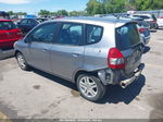 2008 Honda Fit Sport Gray vin: JHMGD38638S040004