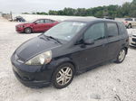 2008 Honda Fit Sport Black vin: JHMGD38638S054646