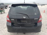 2008 Honda Fit Sport Black vin: JHMGD38638S054646