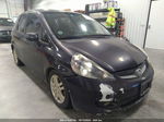 2008 Honda Fit Sport Black vin: JHMGD38638S055814