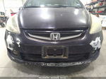 2008 Honda Fit Sport Black vin: JHMGD38638S055814