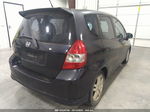 2008 Honda Fit Sport Black vin: JHMGD38638S055814