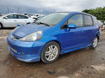 2008 Honda Fit Sport Blue vin: JHMGD38648S008968