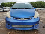 2008 Honda Fit Sport Blue vin: JHMGD38648S008968