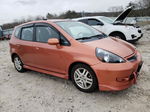 2008 Honda Fit Sport Orange vin: JHMGD38648S015421