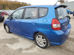 2008 Honda Fit Sport Blue vin: JHMGD38648S027696