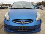 2008 Honda Fit Sport Blue vin: JHMGD38648S027696