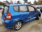 2008 Honda Fit Sport Blue vin: JHMGD38648S027696