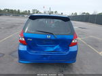 2008 Honda Fit Sport Blue vin: JHMGD38648S042103