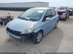 2008 Honda Fit Sport Light Blue vin: JHMGD38648S054493