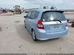 2008 Honda Fit Sport Light Blue vin: JHMGD38648S054493