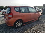 2008 Honda Fit Sport Orange vin: JHMGD38648S074159