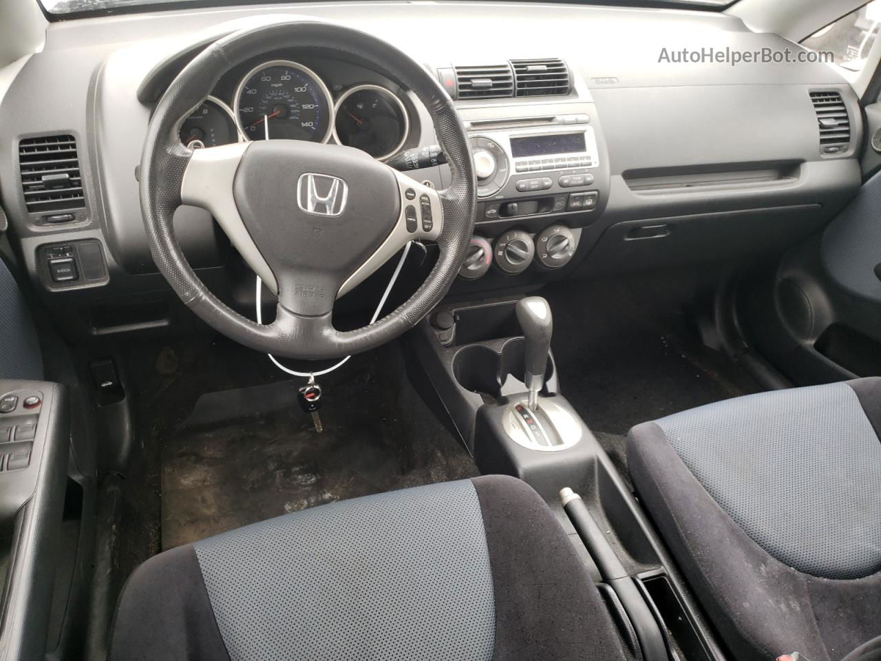 2008 Honda Fit Sport Серебряный vin: JHMGD38658S020370