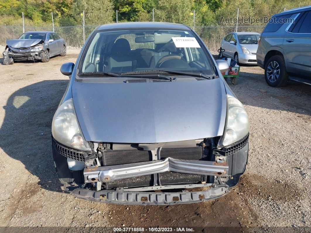 2008 Honda Fit Sport Silver vin: JHMGD38658S028176