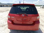 2008 Honda Fit Sport Red vin: JHMGD38658S036701