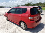 2008 Honda Fit Sport Red vin: JHMGD38658S036701