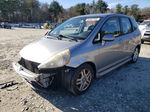 2008 Honda Fit Sport Silver vin: JHMGD38658S052932