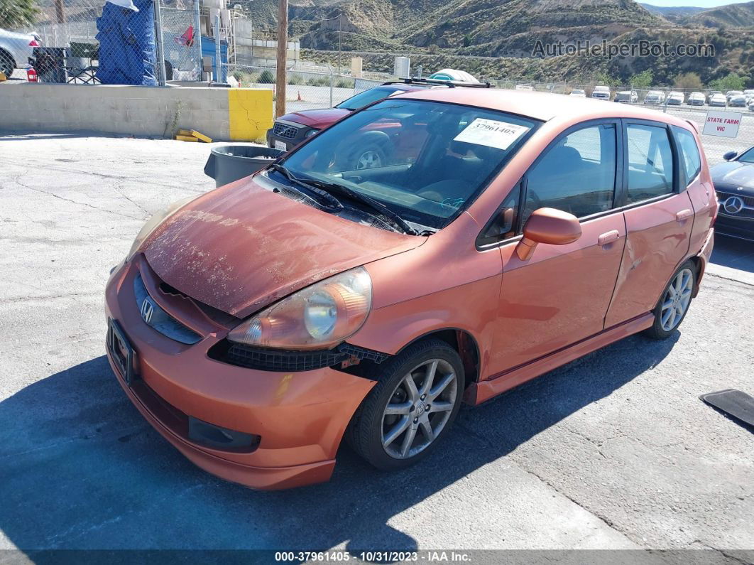 2008 Honda Fit Sport Gold vin: JHMGD38658S059086