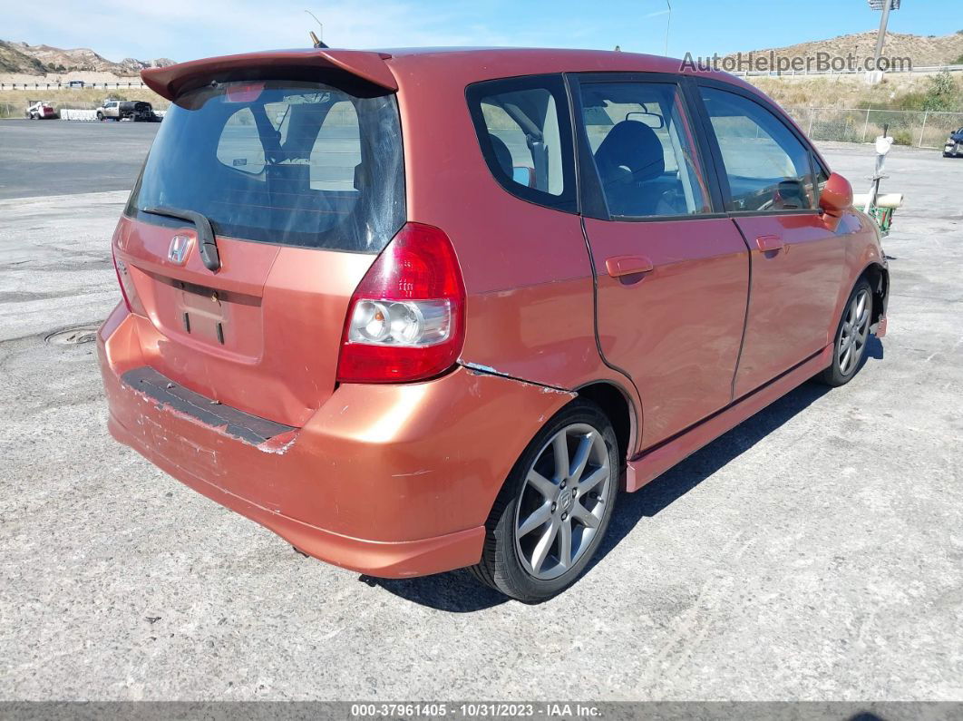 2008 Honda Fit Sport Gold vin: JHMGD38658S059086