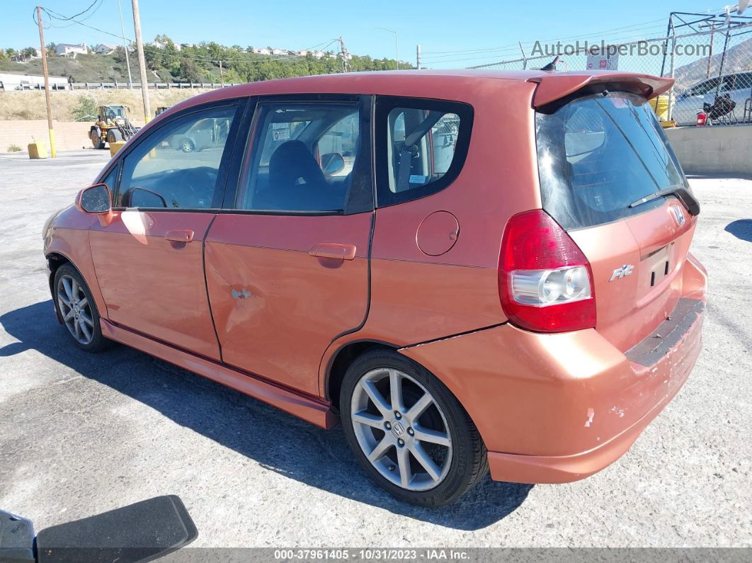 2008 Honda Fit Sport Gold vin: JHMGD38658S059086